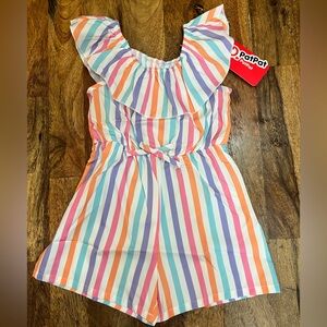 NWT  size 2 romper. Lightweight, soft.  So cute.